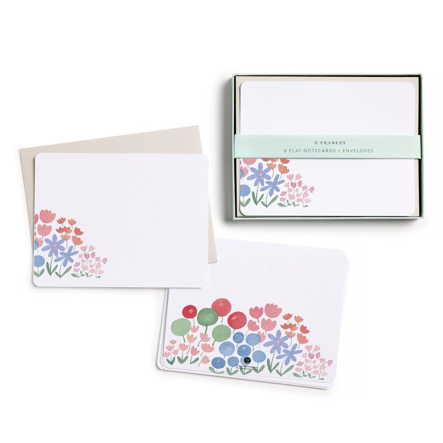 Flower Patch Notecards (Set of 8)