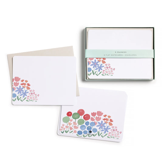 Flower Patch Notecards (Set of 8)