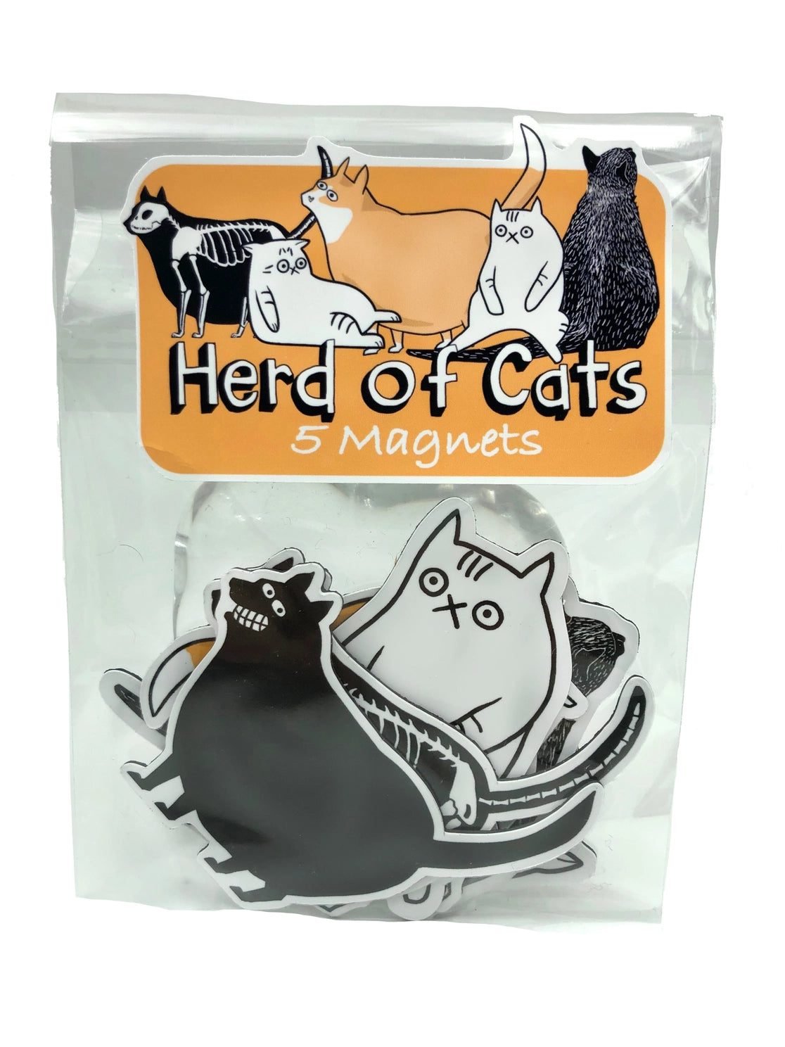 Herd of Cats - Set of 6 Magnets
