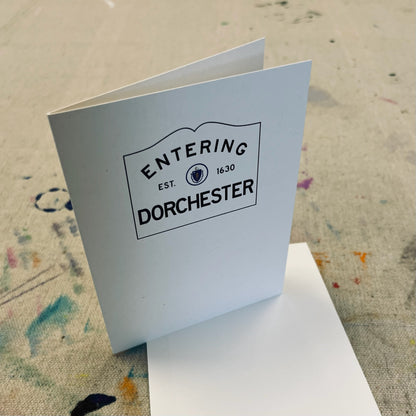 Entering Dorchester Card