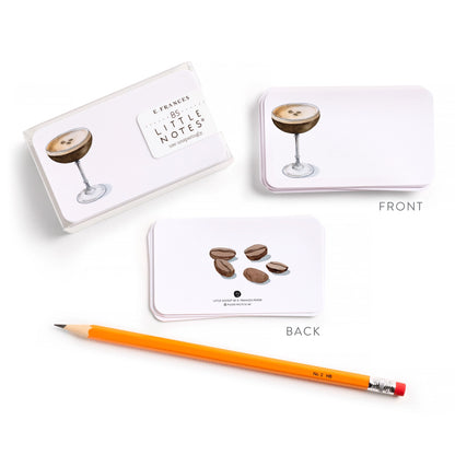 Espresso Martini Little Notes (Pack of 85)