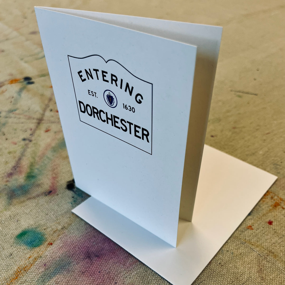 Entering Dorchester Card