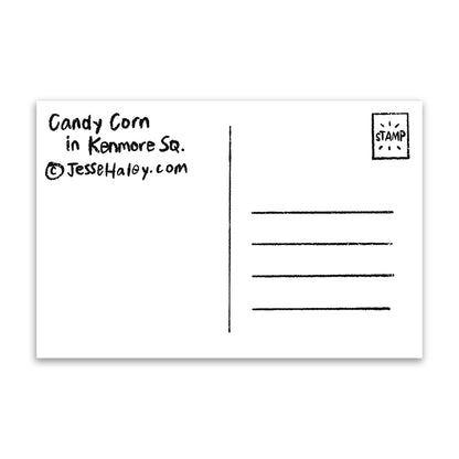 Candy Corn Citgo Sign Postcard