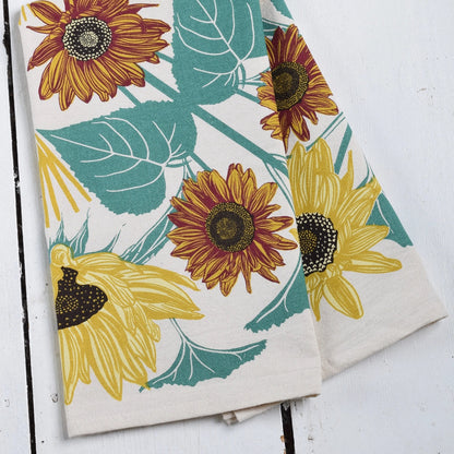 Sunflower Oversized Tea Towel