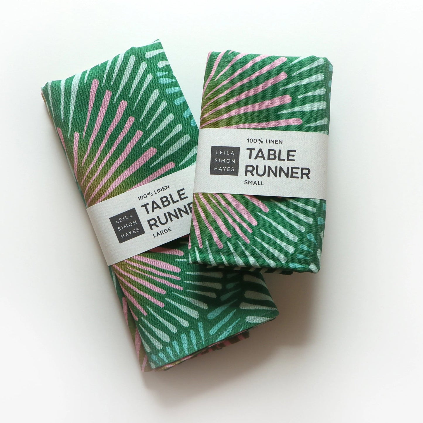 Burst Table Runner (Green)