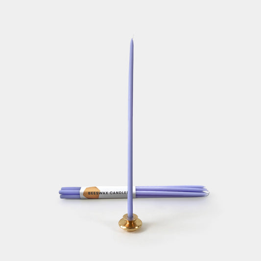 Thin Lavender Beeswax Candles