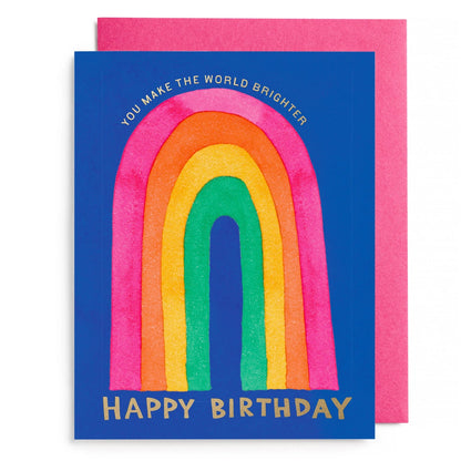 Rainbow Happy Birthday Card