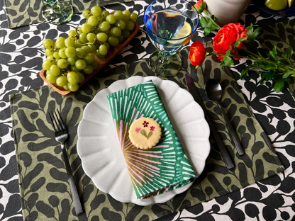 Climbing Vine Linen Placemats (set of 4)