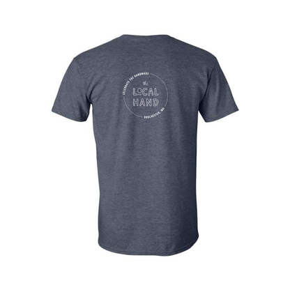 Dorchester Map T-Shirt - Heathy Navy