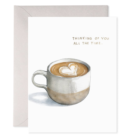 Thinking of You Latte Card