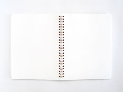 Orange Grid Sawtooth Notebook/Sketchbook