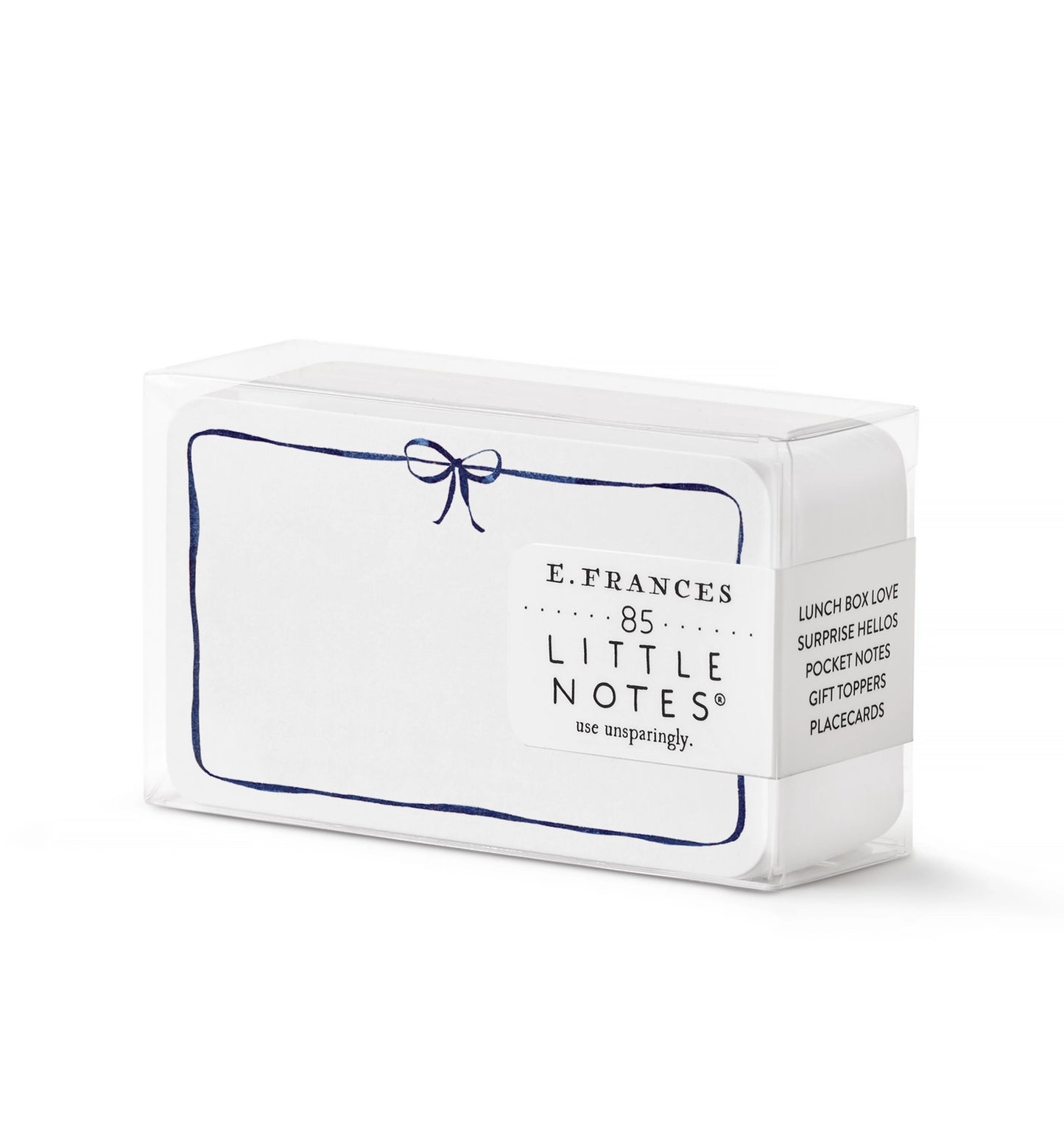 Navy Bow Little Notes (Pack of 85)