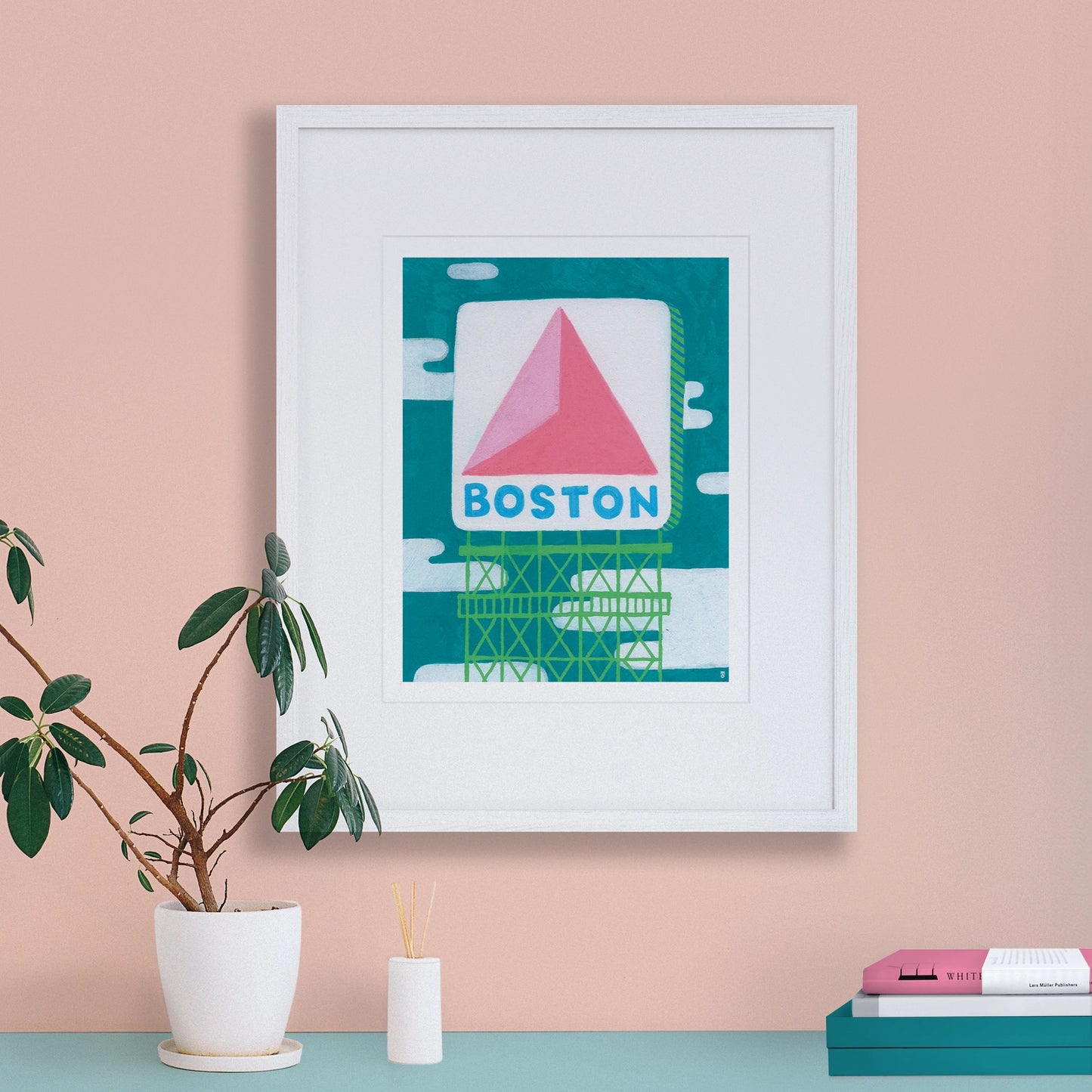 Boston Citgo Sign Art Print