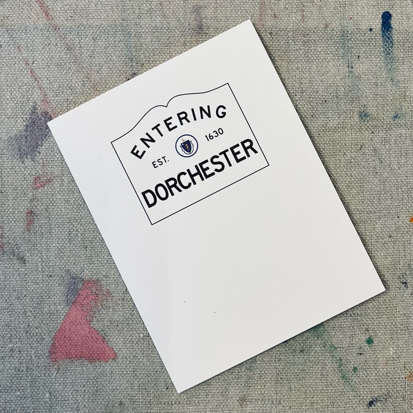 Entering Dorchester Card
