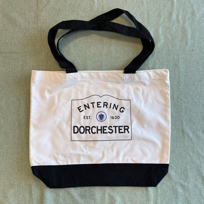 Entering Dorchester Canvas Tote