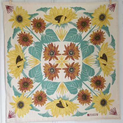 Sunflower Oversized Tea Towel