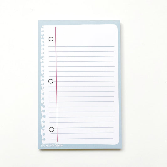 Notebook Paper Notepad
