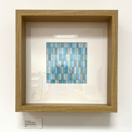 Blue Blocks by Michaela Flatley