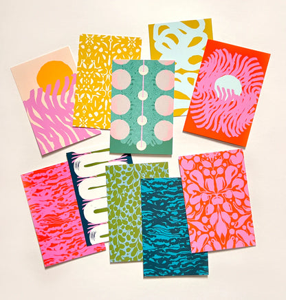Postcards - Rising Series/Varying Designs (textured paper)