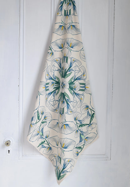 Calla Lily Oversized Tea Towel