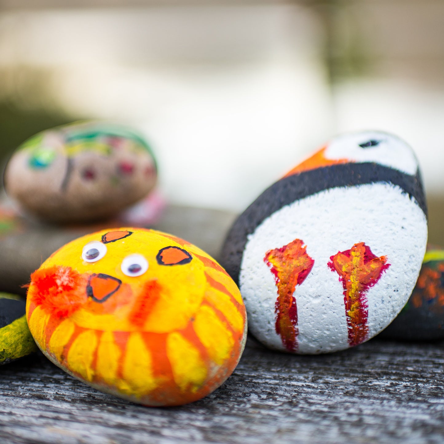 Aug 8 - Rock Painting (for kids 4+)