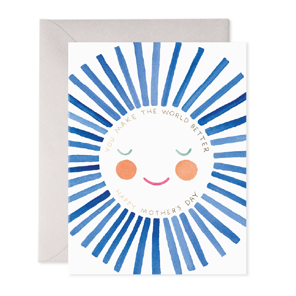 You Make the World Better Mothers Day Card