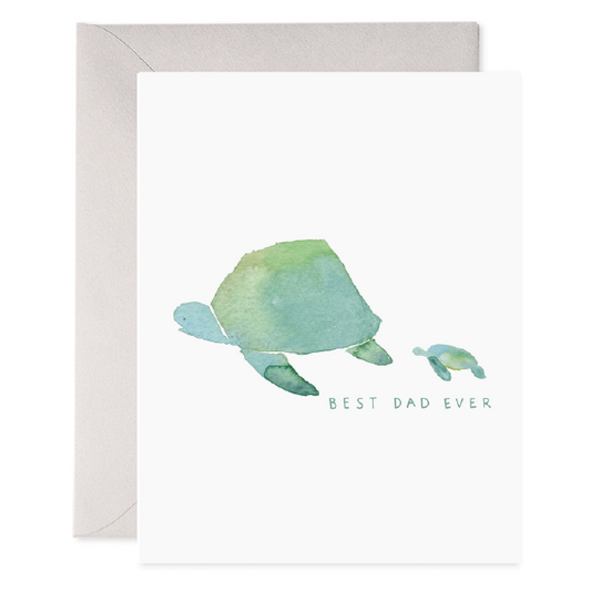 Turtles Bed Dad Ever Father's Day Card