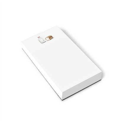 Milk and Bread Grocery Notepad