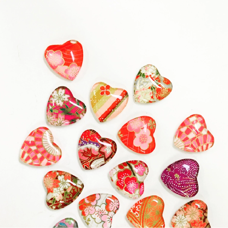 Heart Magnets (Set of 2)