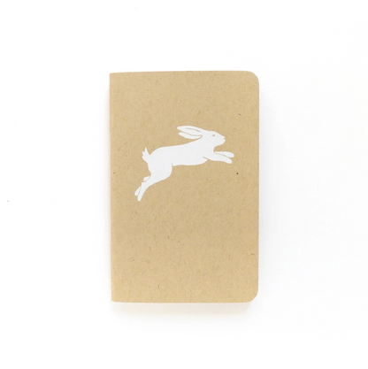 White Rabbit Pocket Jotter Rabbit