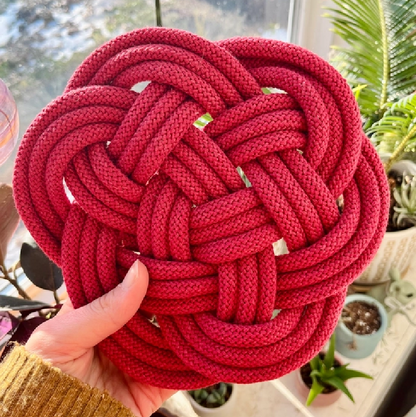 Colorful Rope Trivet