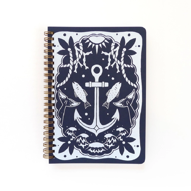 Spiral Notebook - Sailor