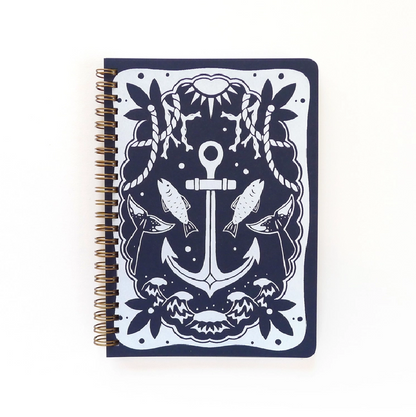 Spiral Notebook - Sailor