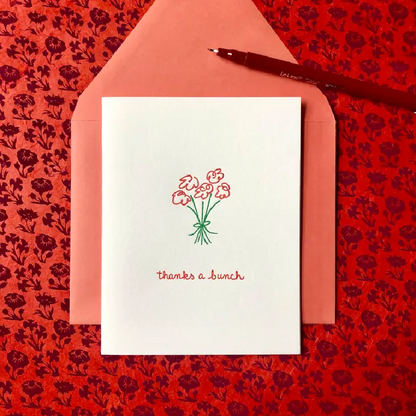 Thanks a Bunch Cards (Set of 6)