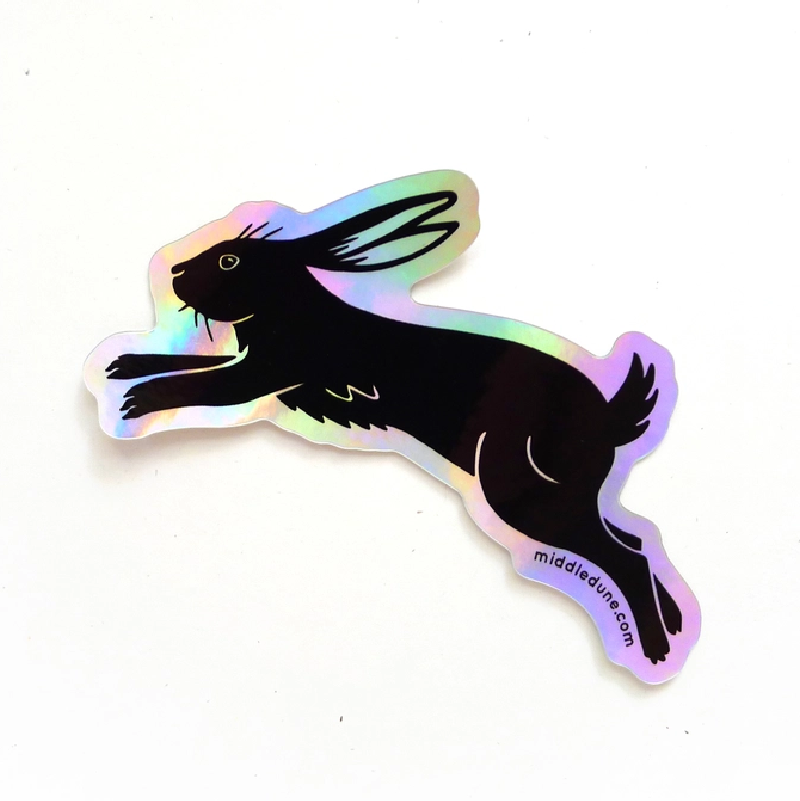 Sticker - Holographic Bunny