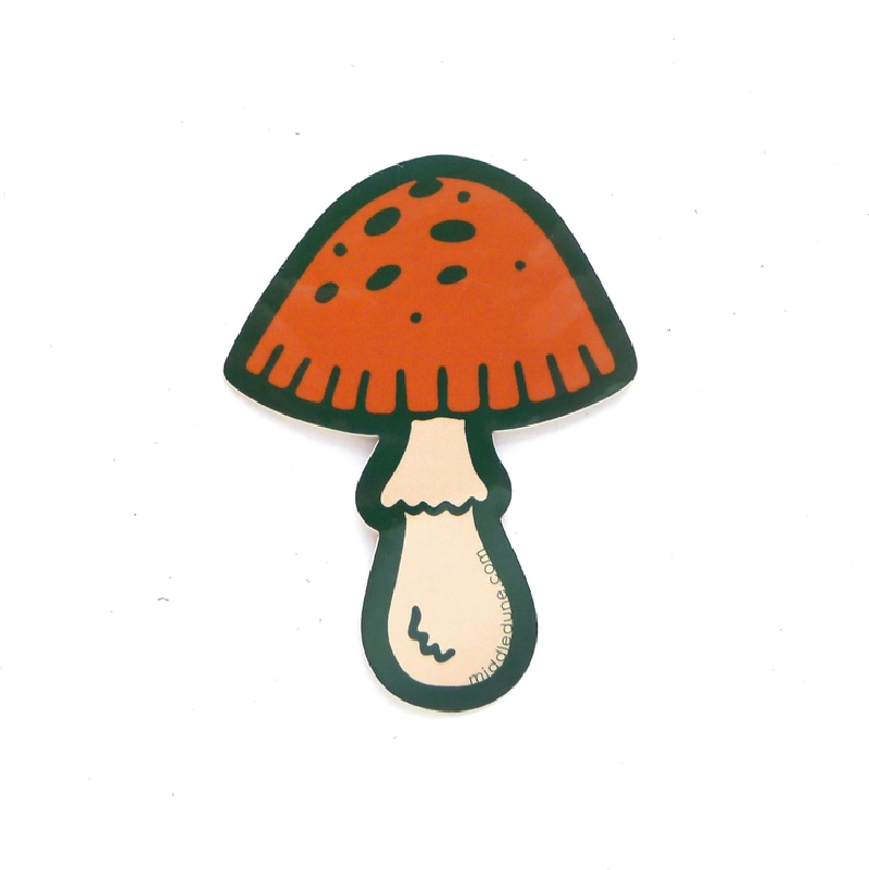 Mushroom Sticker