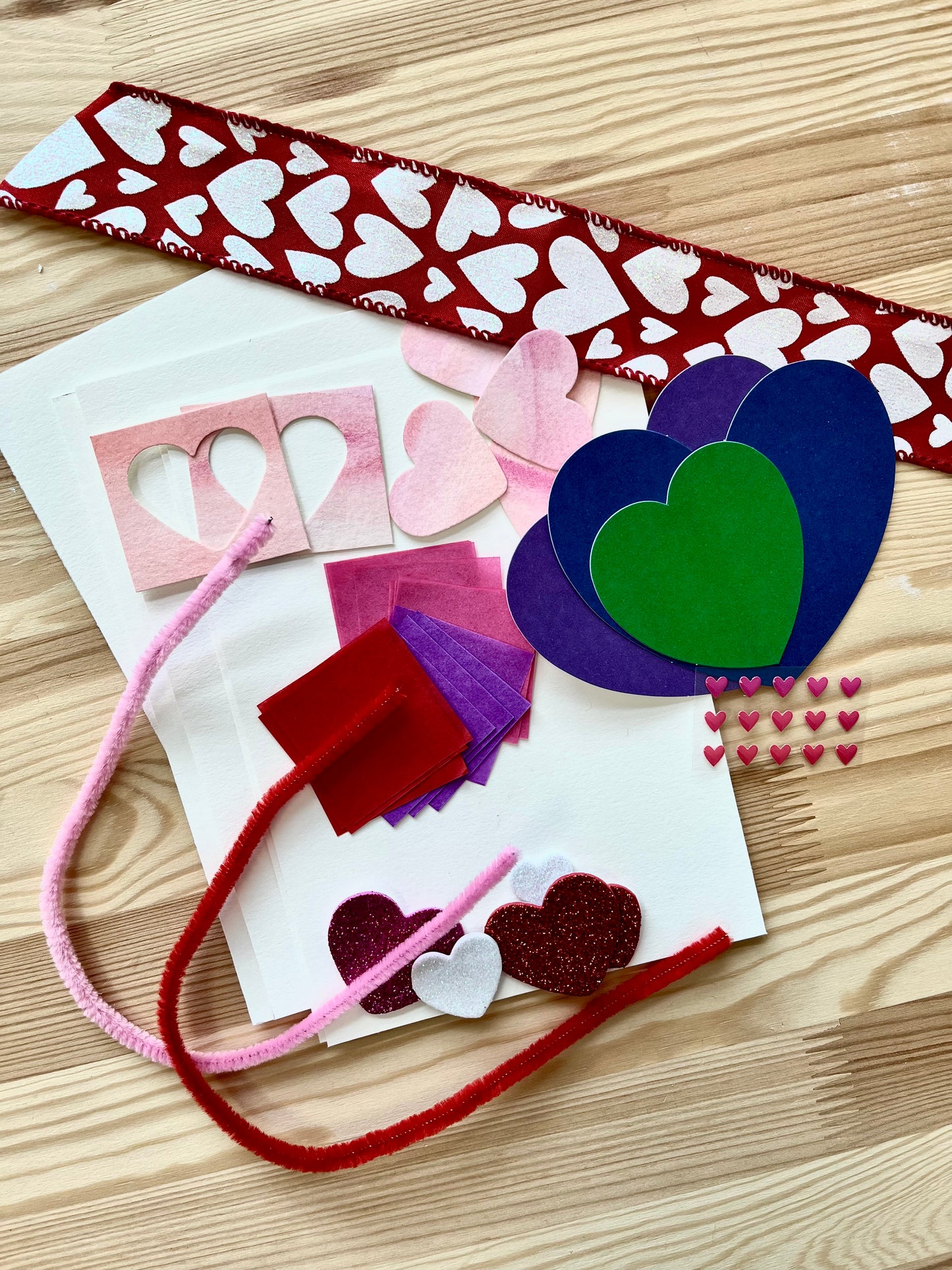 Valentine Card Making Kit