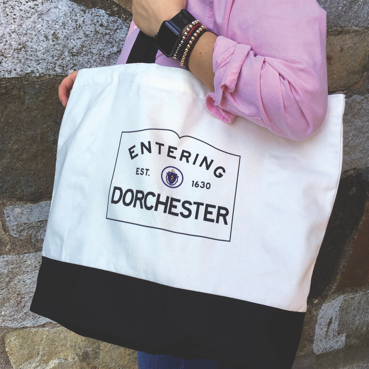Entering Dorchester Canvas Tote