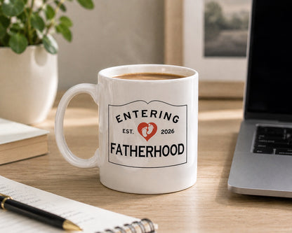 Entering Fatherhood 2026 Mug