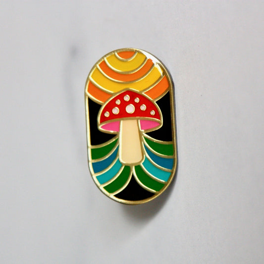 Enamel Pin - Mushroom