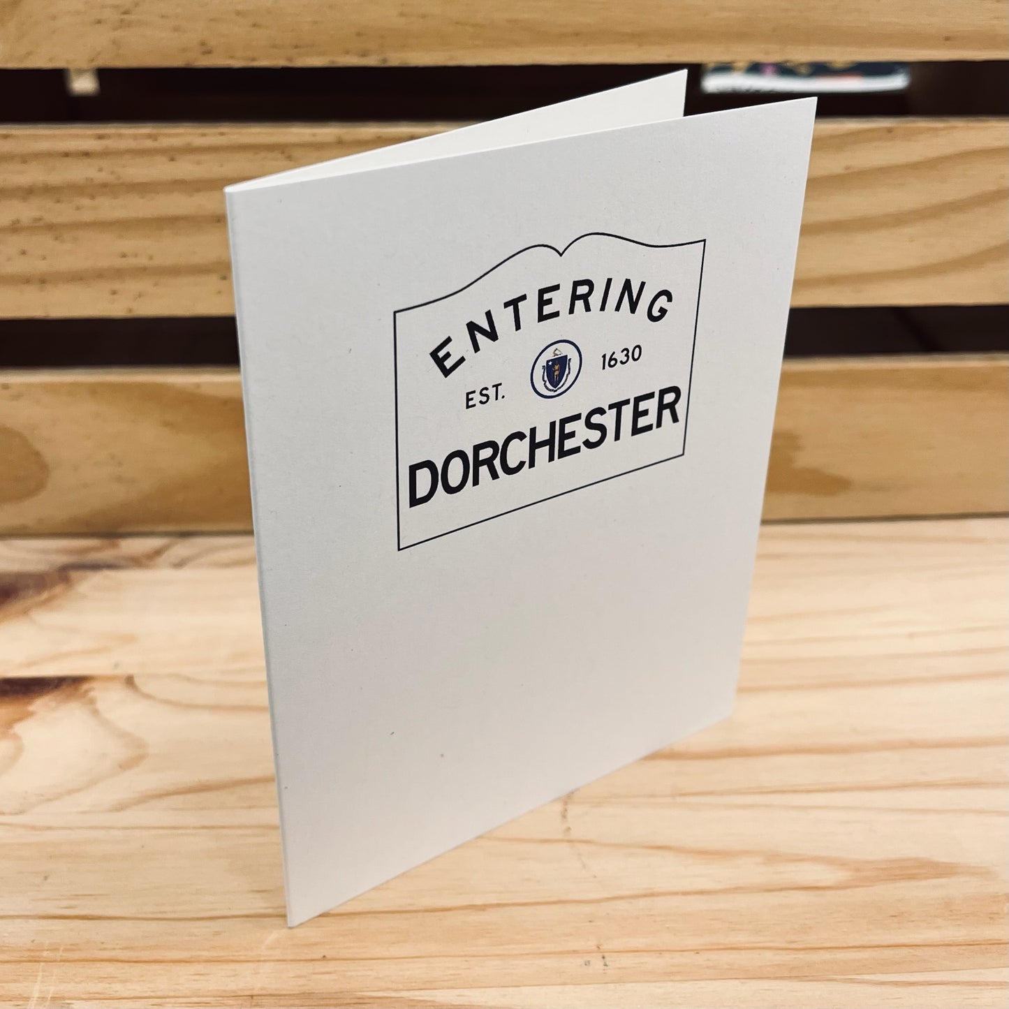 Entering Dorchester Card