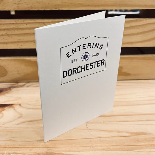 Entering Dorchester Card