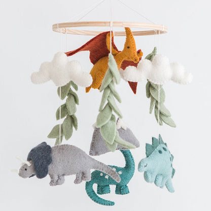 Dinosaur Baby Crib Mobile