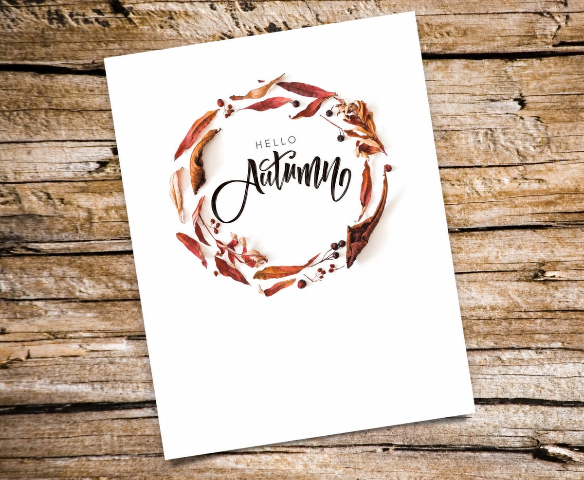 Hello, Autumn Card