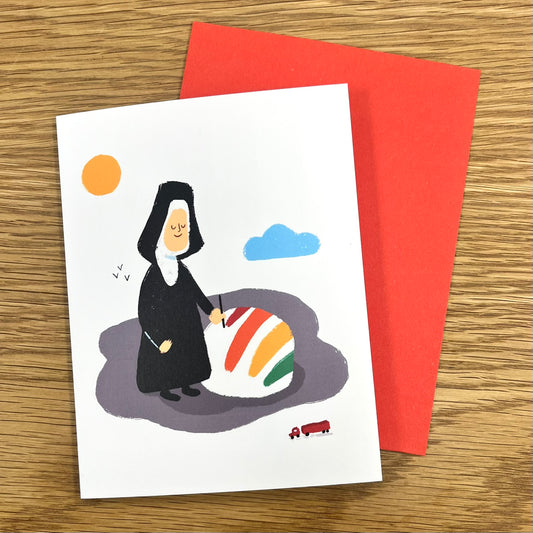 Corita Kent Gas Tank Card