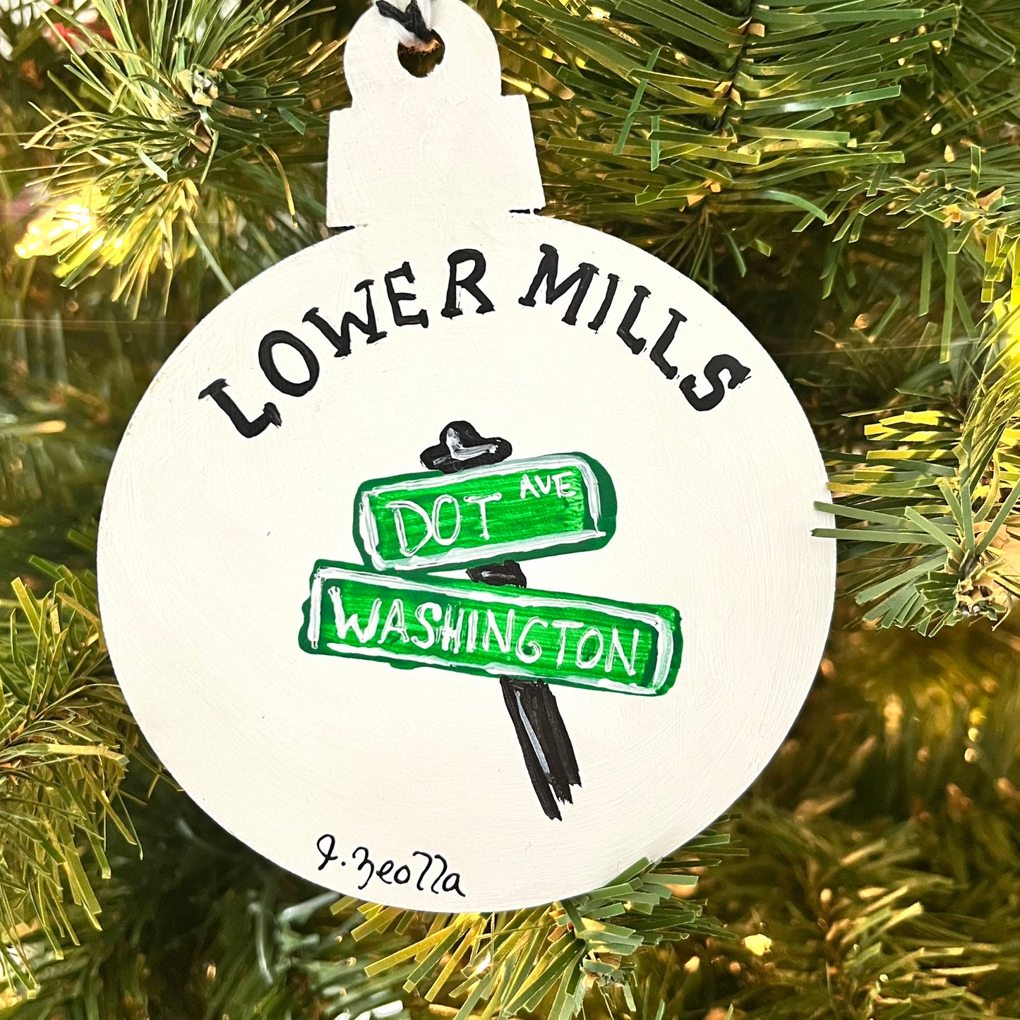 Lower Mills Ornament