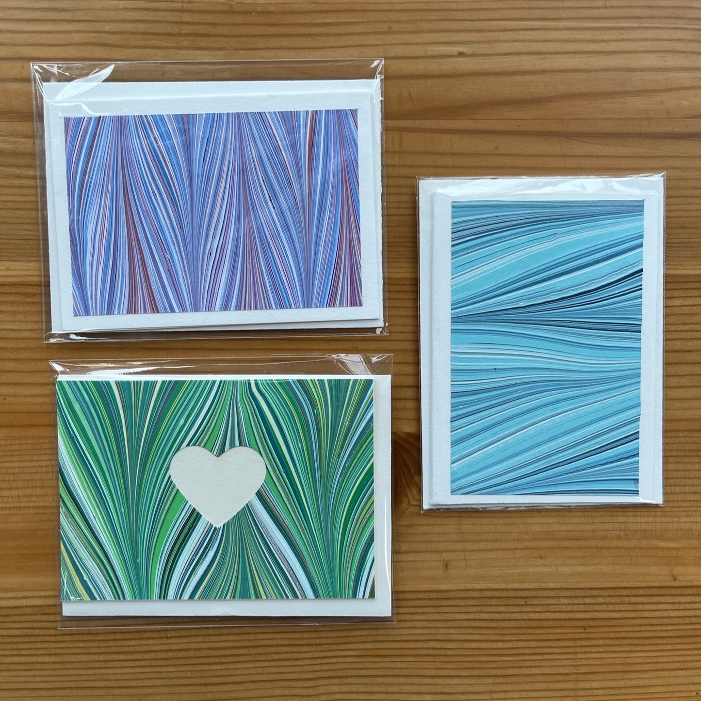 Small Blank Cards - Set of 3