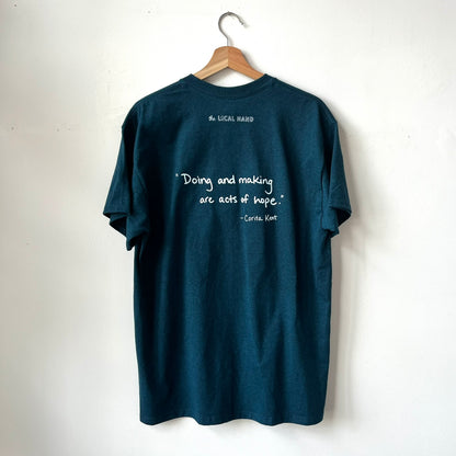 Dorchester Gas Tank Swash T-Shirt - Blue