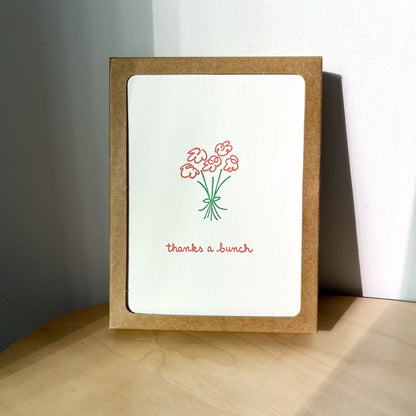Thanks a Bunch Cards (Set of 6)