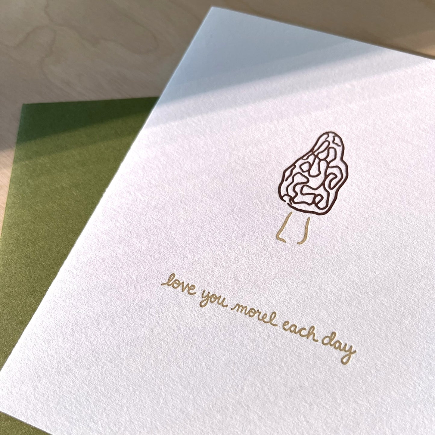 Greeting Card - Love You Morel Each Day